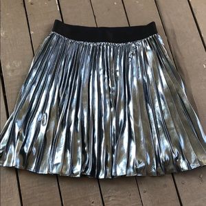Festive shiny skirt